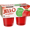 Jell-O Strawberry Gelatin Snacks 4Ct