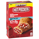 Hot Pockets Sandwich, Pepperoni Pizza, Garlic Buttery Crust, 8 Pack