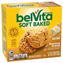 belVita Soft Baked Banana Bread Breakfast Biscuits 5-1.76 oz Packs