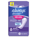 Always Discreet Incontinence Pads for Women, Extra Heavy Absorbency