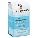 Camerons Coffee, Course Ground, Cold Brew Blend, Vanilla Hazelnut