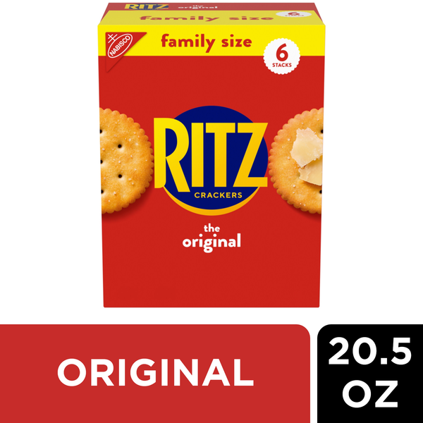 Ritz Crackers, The Original, Family Size | Hy-Vee Aisles Online