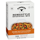 Kinder's Stuffing Mix, Homestyle, Brown Butter & Herbs With Roasted Garlic & Sea Salt