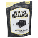 Wiley Wallaby Classic Black Licorice, Family Size