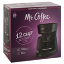 Mr. Coffee 12 Cup Switch Coffee Maker, Black