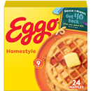Kellogg's Eggo Homestyle Waffles 24Ct