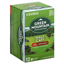 Green Mountain Coffee Half-Caff Medium Roast Coffee K-Cups 12-0.33 oz ea