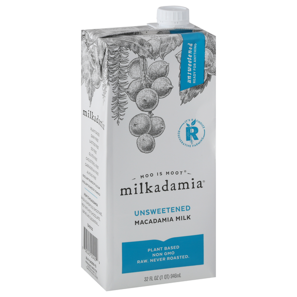 Milkadamia Unsweetened Macadamia Milk | Hy-Vee Aisles Online