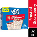 Kellogg's Pop-Tarts Frosted Strawberry 32Ct