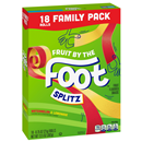 Fruit By the Foot Splitz, Watermelon & Lemonade, Family Pack, 18-0.75 oz Rolls
