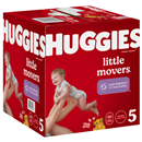 Huggies Little Movers Diapers, Fitting, Disney Baby, 5 (Over 27 Lb)