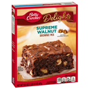 Betty Crocker Delights Supreme Walnut Brownie Mix