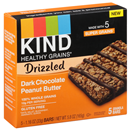 KIND Healthy Grains Dark Chocolate Peanut Butter Drizzled