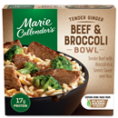 Marie Callender's Tender Ginger Beef & Broccoli Bowl, Frozen Meal