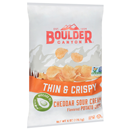 Boulder Canyon Cheddar Sour Cream Thin & Crispy Chips