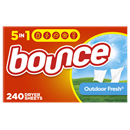 Bounce Fabric Softener Dryer Sheets Outdoor Fresh