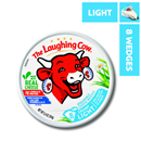 The Laughing Cow Creamy Light Spreadable Cheese Wedges, 8Ct