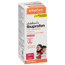TopCare Children's Ibuprofen Oral Suspension Dye-free Berry Flavor Bonus