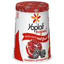 Yoplait Original Blackberry Pomegranate Low Fat Yogurt