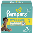 Pampers Swaddlerss Active Baby Size 3 Dipers