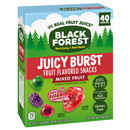 Black Forest Fruit Flavored Snacks, Mixed Fruit, 40-0.8 oz Pouches