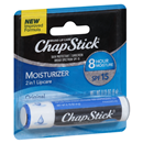 ChapStick Lip Moisturizer and Skin Protectant Lip Balm Tube, Sunscreen, SPF 15