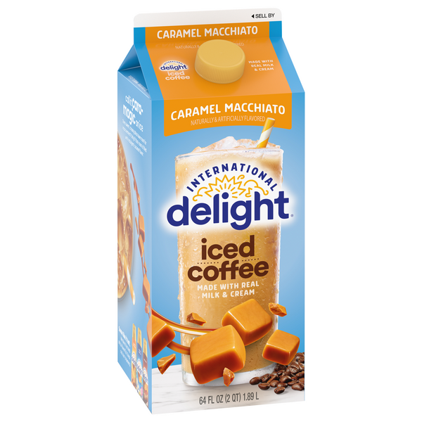 Frozen Caramel Macchiato Iced Coffee #IcedDelight - Mom Endeavors