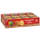 Nabisco Ritz Peanut Butter Cracker Sandwiches 8-1.38 oz Packs