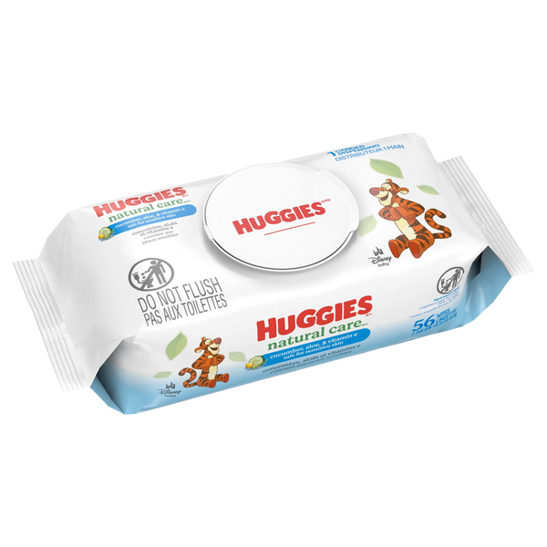 Huggies Refreshing Clean Scented Baby Wipes, Hypoallergenic - Main Image