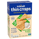 Triscuit Thin Crisps Sour Cream & Onion Whole Grain Wheat Crackers