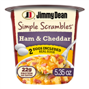 Jimmy Dean Simple Scrambles Ham and Cheddar Cheese