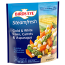 Birds Eye Steamfresh Mixtures Gold & White Corn, Carrots, Asparagus