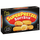 SuperPretzel Softstix Cheddar Cheese Filled Soft Pretzel Sticks
