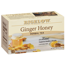 Bigelow Herbal Tea, Ginger Honey, Tea Bags, 18Ct