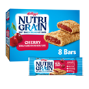 Kellogg's Nutri Grain Soft Baked Cherry Breakfast Bars 8-1.3 oz Bars