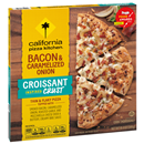 California Pizza Kitchen Bacon & Caramelized Onion Frozen Pizza with Croissant Inspired Thin and Flaky Crust