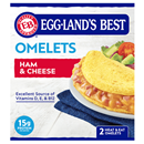 Egglands Best Omelets, Ham & Cheese 2Ct