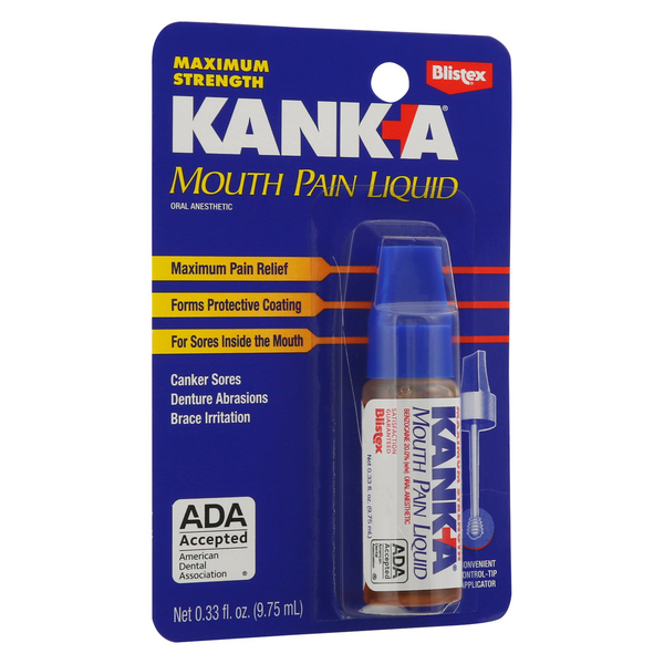 Kank-A  Canker Sore Treatment & Pain Relief