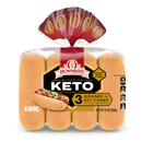 Brownberry Keto Buns, 8 count
