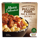 Marie Callender's Kansas City Style Pulled Pork Mac & Cheese Bowl Frozen Meal