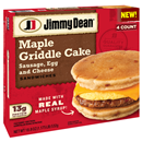 Jimmy Dean Maple Griddle Cake, Sausage, Egg And Cheese Sandwiches 4Ct