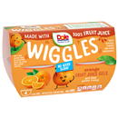 Dole Wiggles Orange Fruit Juice Gels 4 Count