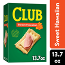 Club Crackers Sweet Hawaiian