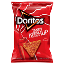 Doritos Flavored Tortilla Chips, Tangy Ketchup
