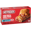 Hot Pockets Four Meat & Four Cheese Pizza Frozen Sandwiches 12Ct