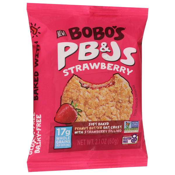 Bobo's Strawberry PB&Js | Hy-Vee Aisles Online Grocery Shopping