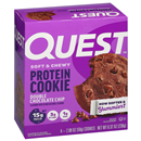 Quest Double Chocolate Chip Protein Cookie 4-2.04 oz. Cookies