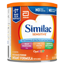 Similac Sensitive Infant Formula With Iron For Fussiness & Gas