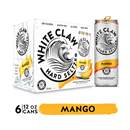 White Claw Hard Seltzer Mango Spiked Sparkling Water 6Pk