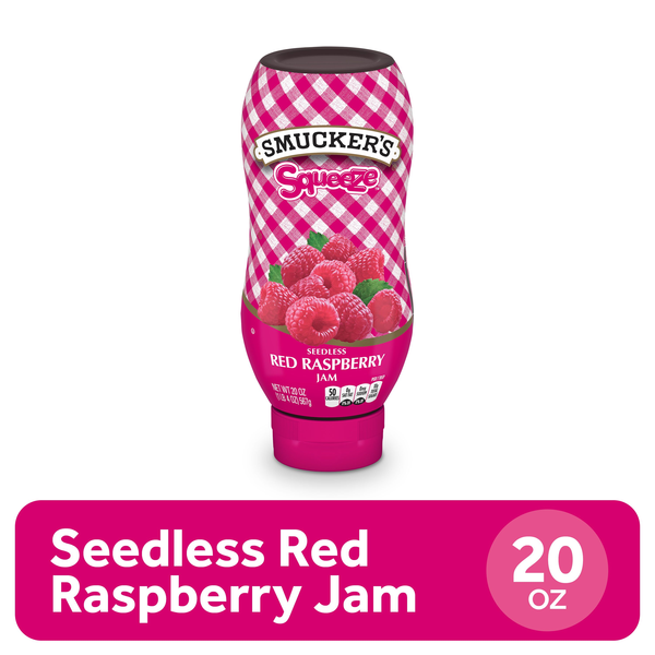Smucker's Squeeze Seedless Red Raspberry Jam | Hy-Vee Aisles Online ...